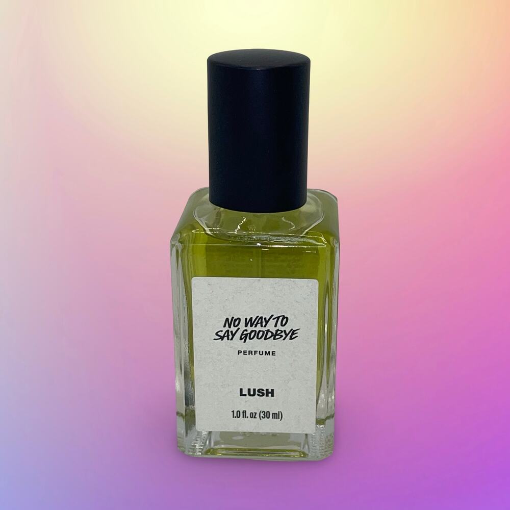 Lush No Way To Say Goodbye Perfume 30ml 1oz Floral Rose Fragrance Discontinued